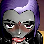First pic of Seductive Jinx craves Robin as fucked in her asshole [ Comics Toons ]