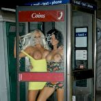 First pic of Uk Flashing Busty Babes - Big Tits Exposure in Public