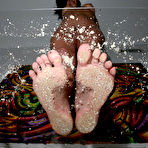 Second pic of Foot Fetish Daily - Roxy DeVille Hardcore Foot Fetish Sex! See Her Sexy Feet in Action!