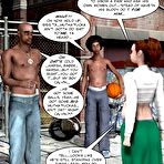 Second pic of Interracial pregnant orgy 3D xxx comics and anime hentai fetish cartoons about college preggo slut sucking black huge cocks outdoors or group deep oral fucking by ebony 10-inch cocks and public blowjob in threesome and foursome