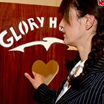 First pic of Mature slut sucking and fucking through the gloryhole