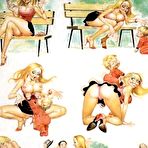 Second pic of Breasty blondes explicit jokes at FreePornJokes.com