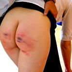 Fourth pic of Young schoolgirl stands up for cornertime after a sound otk spanking - BrutalTGP.com