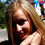 Fourth pic of Public flashing - Jet set starlet shows boobs and pussy on the street