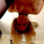 Fourth pic of Amateur Paris in Sexy Stockings Striptease