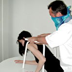 First pic of Lady goes too crazy and jumps on guys dick as insatiable slut!