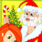 Fourth pic of Tecna with curvy body rides Santa and bursts orgasm \\ Cartoon Valley \\