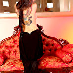 Second pic of Nikki Nova Seducing Striptease in a Black Evening Dress
