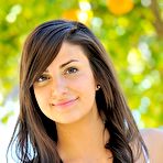 First pic of Sammie of FTV Girls: cute brunette posing naked on red high heels