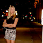 First pic of FTV Girls Gallery :  Katelynn : A pretty teenie's night out flashing and fingering her pussy