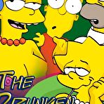 First pic of Marge in uniform craves cock and gets jizz sprayed \\ Comics Toons \\