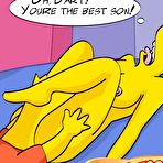 Third pic of Marge in uniform craves cock and gets jizz sprayed \\ Comics Toons \\