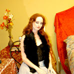 First pic of Slim Redhead MILF drilled and bitten by Latin Vampire