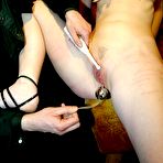 Second pic of Submissive-subs.com - Subslut Tortured And Waxed By Master