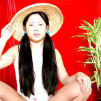 First pic of Shaved Japanese Model Mia Fuji Strips! Exclusive from Asiandreamgirls.com!