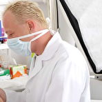First pic of Sexy blonde teenage girl gets a good fuck after a medical checkup