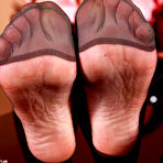 Third pic of Crissy Moran's Stocking Tease - JB Video Pantyhose Free Pics