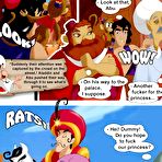 Third pic of Kinky Princess Jasmine with fat dildo getting Aladdin \\ Cartoon Valley \\