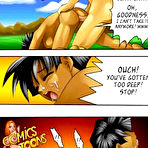 Third pic of Erasa getting forced to suck Goku after fucked hard \\ Comics Toons \\