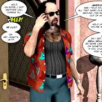 First pic of Cum shooting in sex shop: 3d xxx cartoons and anime sex comics about fabulous oral cumshot action of chubby mature porn star and huge cock of young Raymond