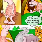 Third pic of Baby craves dirty Winnie Pooh and swallows hot sperm  \\ Cartoon Porn \\