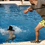 Fourth pic of The Pool Girl in hellpain