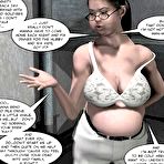 Second pic of Hardcore psychoanalysis 3d anime comics about big tits mature fat chubby plumper doctor in couple with cock or fetish toons and hentai cartoon fantasy about large belly BBW with big nipples
