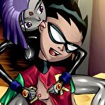 Second pic of Raven gives head after gets drilled in an empty room \\ Comics Toons \\