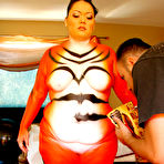 Second pic of Interracial BBW Sex with Asian Tiger Vanessa Lee