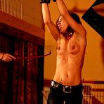 Second pic of Tied up for brutal tit whipping