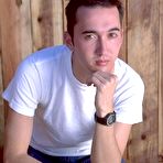 First pic of Amateur gay hunk boy posing nude or young gay stud dude playing by 8 inch cock penis or 19YearOld german macho man jerking his male dick