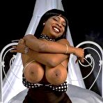 Second pic of Big Black Tits, Large Brown Breasts, Ebony Heavy Hangers, Fat Juggs, Busty Babes