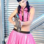 First pic of SciFi Girl Ariel Carmine fighting the alien tentacles