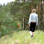 Fourth pic of Teen takes a piss in the forest