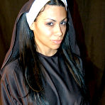 First pic of Sex Nun Cassandra Cruz Stripping and Masturbating