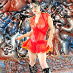 First pic of Busty Sci Fi Warrior Girl Fighting Alien Porno Tentacles
