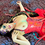Fourth pic of Busty Sci Fi Warrior Girl Fighting Alien Porno Tentacles