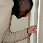 First pic of Cute lad with great abs and heavy hairy cock fucks pretty thing in her brown eye not listening her loud screams, but terrible penetration her ass!