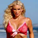 First pic of Deanna Webb fit beauty posing on the beach