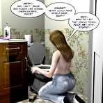 First pic of Perverted 3D porn comics and anime sex stories about teen huge cock, big tits of mature housewife and fabulous discovery of granny