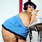Second pic of Xxx BBW MILF Farrah Foxx as fat vintage sailor
