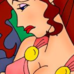 Second pic of Sexy Terpsichore stripping and getting rammed by Phil \\ Cartoon Valley \\