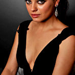 Second pic of Mila Kunis various sexy posing scasn from magazines