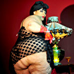 Second pic of Xxx BBW MILF Farrah Foxx as XXX retro model