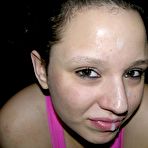 Fourth pic of Cumming On Cassandras Cute Teen Face