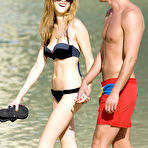 Fourth pic of Whitney Port sexy in bikini on the beach and by the pool in Honolulu