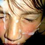 Third pic of Picture collection of amateur kinky jizzed on skanky chicks