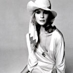 Third pic of Erin Wasson black-&-white naked scans from mags