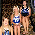 First pic of Sex girlfriend pics :: Blameless looking cheerleader teases the camera with.. 