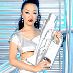 First pic of Asian SPACE GIRL TIGER LILY captured by aliens